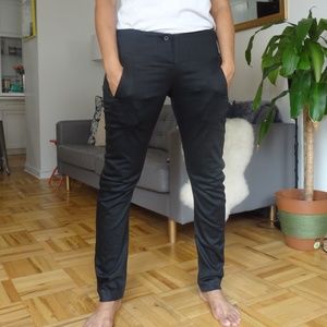 Black Stretch Pants